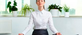 Meditation helps restore strength to a phlegmatic person